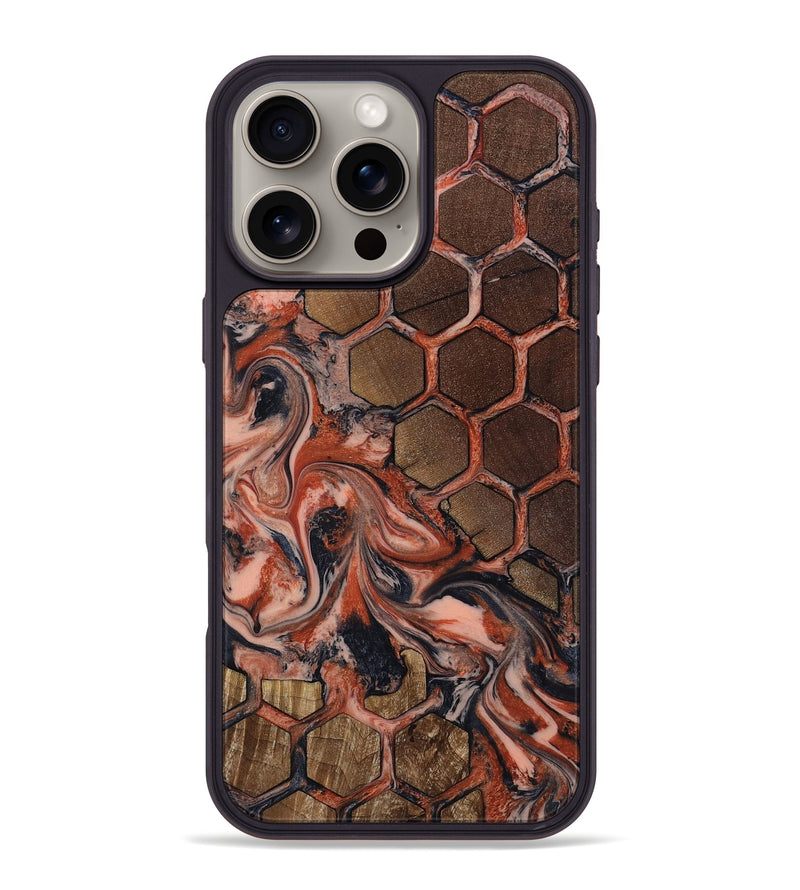 iPhone 16 Pro Max Wood Phone Case - Dionne (Pattern, 818428)