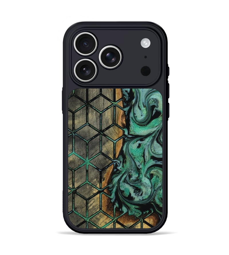 iPhone 17 Pro Wood Phone Case - Dessie (Pattern, 818429)