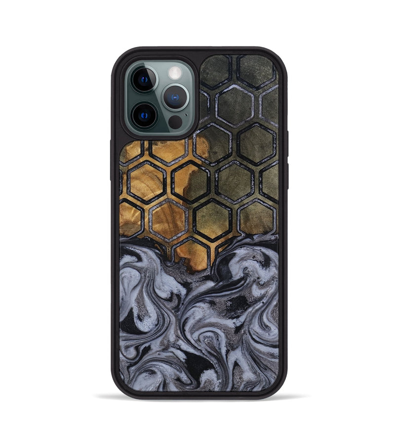 iPhone 12 Pro Wood Phone Case - Caylee (Pattern, 818434)