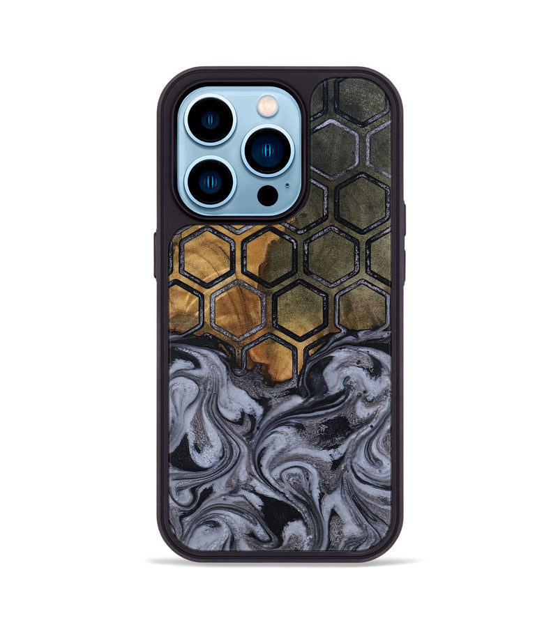 iPhone 14 Pro Wood Phone Case - Caylee (Pattern, 818434)