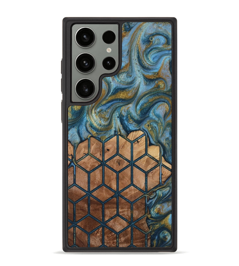 Galaxy S23 Ultra Wood Phone Case - Rubye (Pattern, 818436)