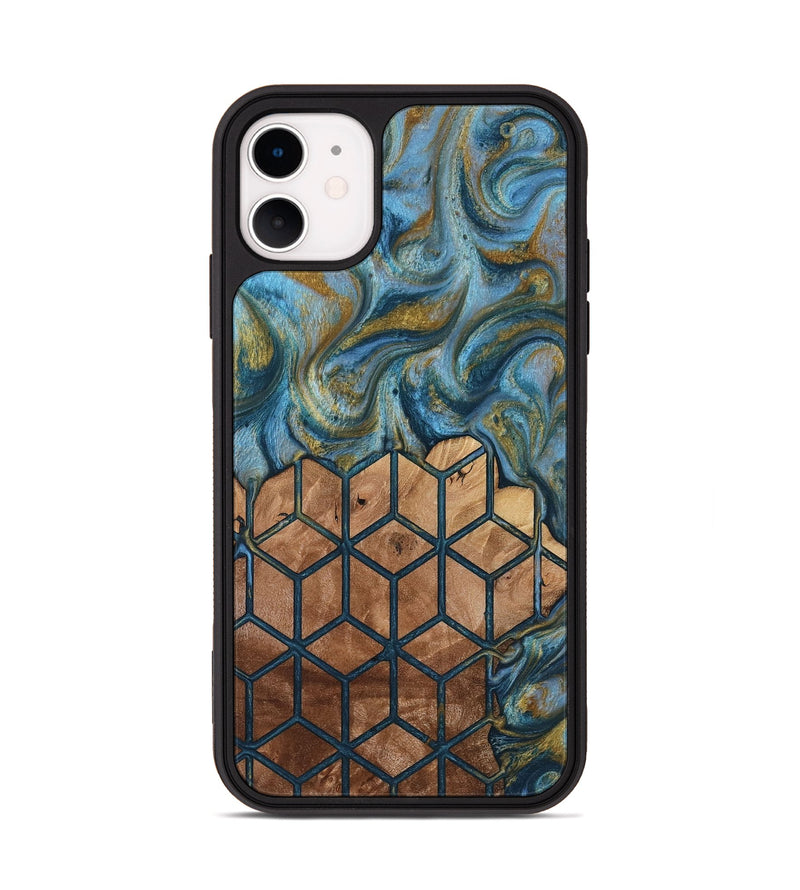 iPhone 11 Wood Phone Case - Rubye (Pattern, 818436)