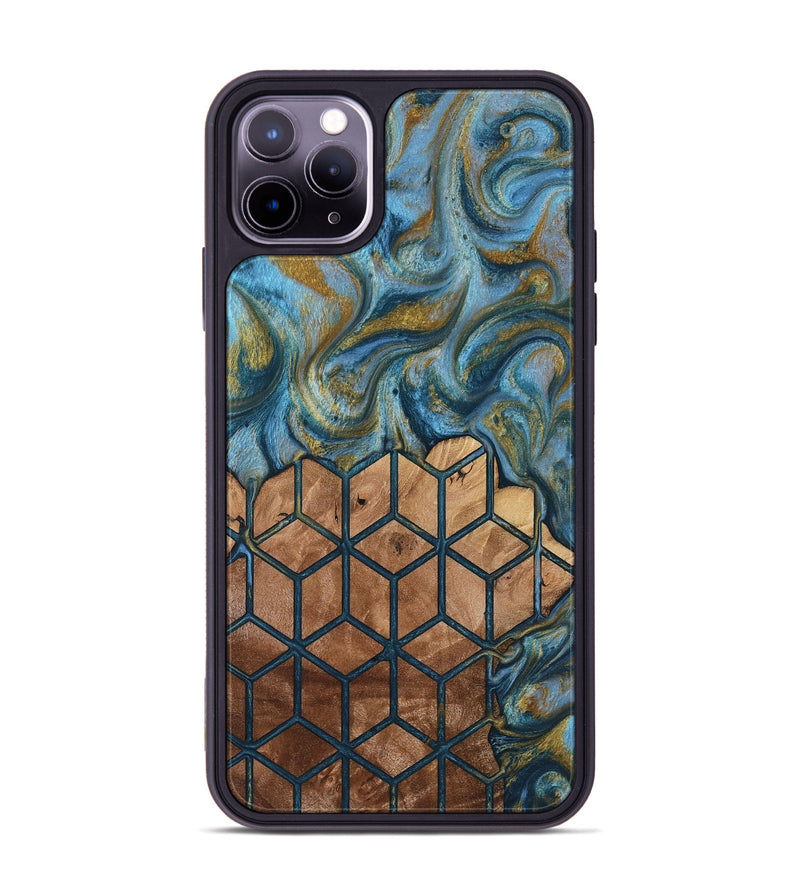 iPhone 11 Pro Max Wood Phone Case - Rubye (Pattern, 818436)
