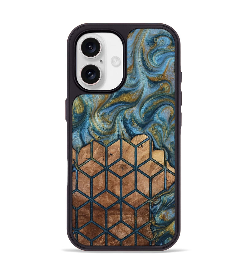 iPhone 17 Wood Phone Case - Rubye (Pattern, 818436)