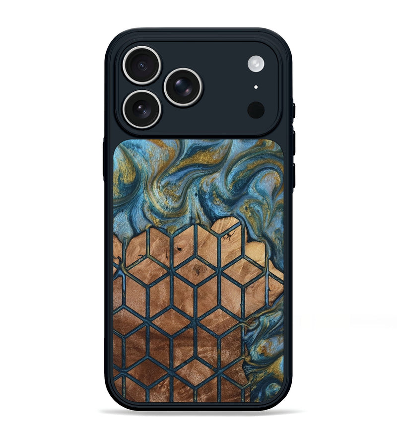 iPhone 17 Pro Max Wood Phone Case - Rubye (Pattern, 818436)