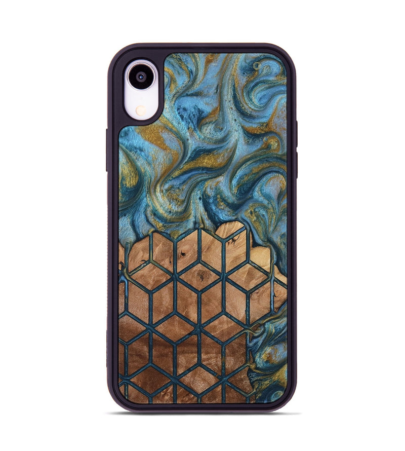 iPhone Xr Wood Phone Case - Rubye (Pattern, 818436)
