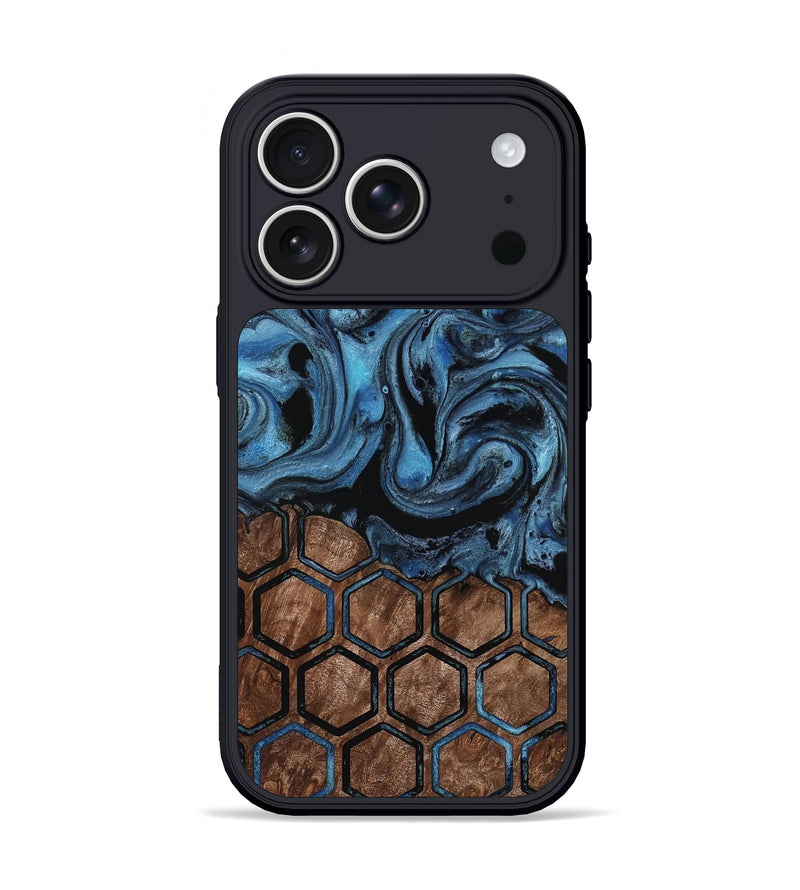 iPhone 17 Pro Wood Phone Case - Malaki (Pattern, 818438)