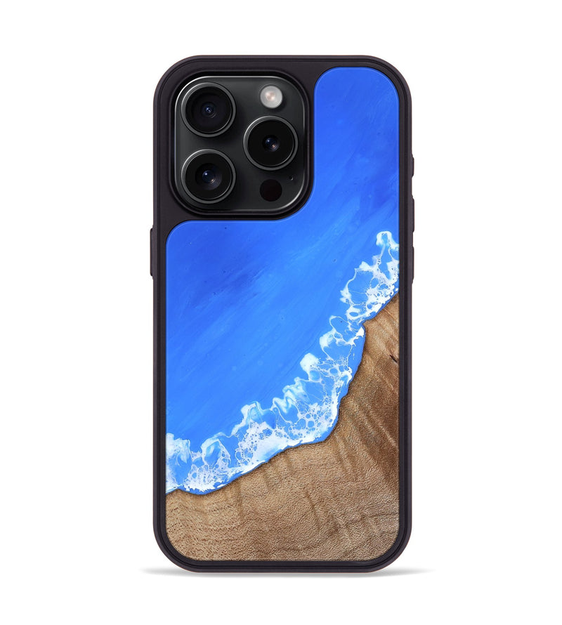 iPhone 15 Pro Wood Phone Case - Bo (Coastal, 818457)