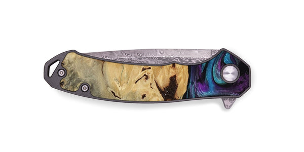 EDC Wood Pocket Knife - Jamel (Purple, 818464)