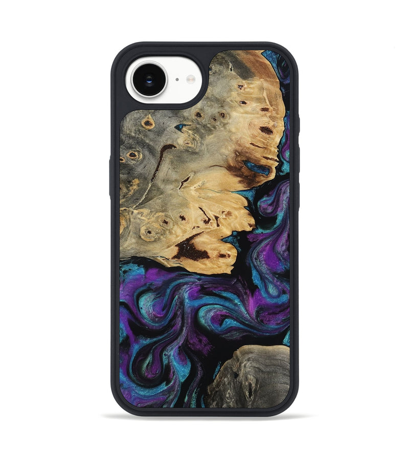 iPhone 16e Wood Phone Case - Jamel (Purple, 818464)