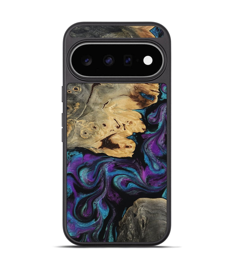 Pixel 11 Wood Phone Case - Jamel (Purple, 818464)
