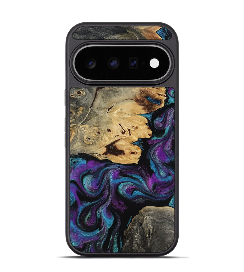Pixel 11 Pro Wood Phone Case - Jamel (Purple, 818464)