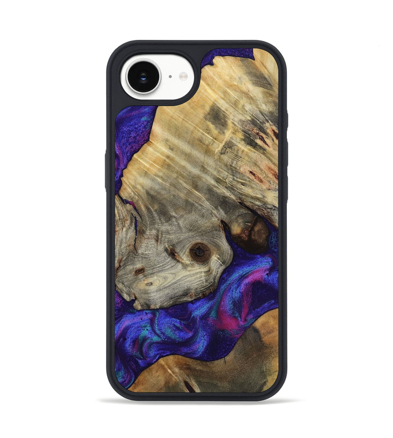 iPhone 17e Wood Phone Case - Lilly (Purple, 818469)