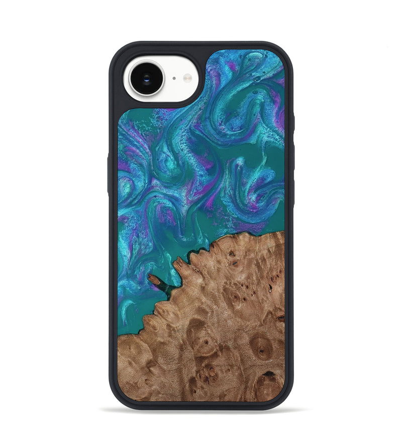 iPhone 16e Wood Phone Case - Larissa (Purple, 818501)