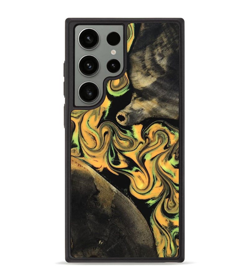 Galaxy S23 Ultra Wood Phone Case - Ruthann (Neon, 818509)