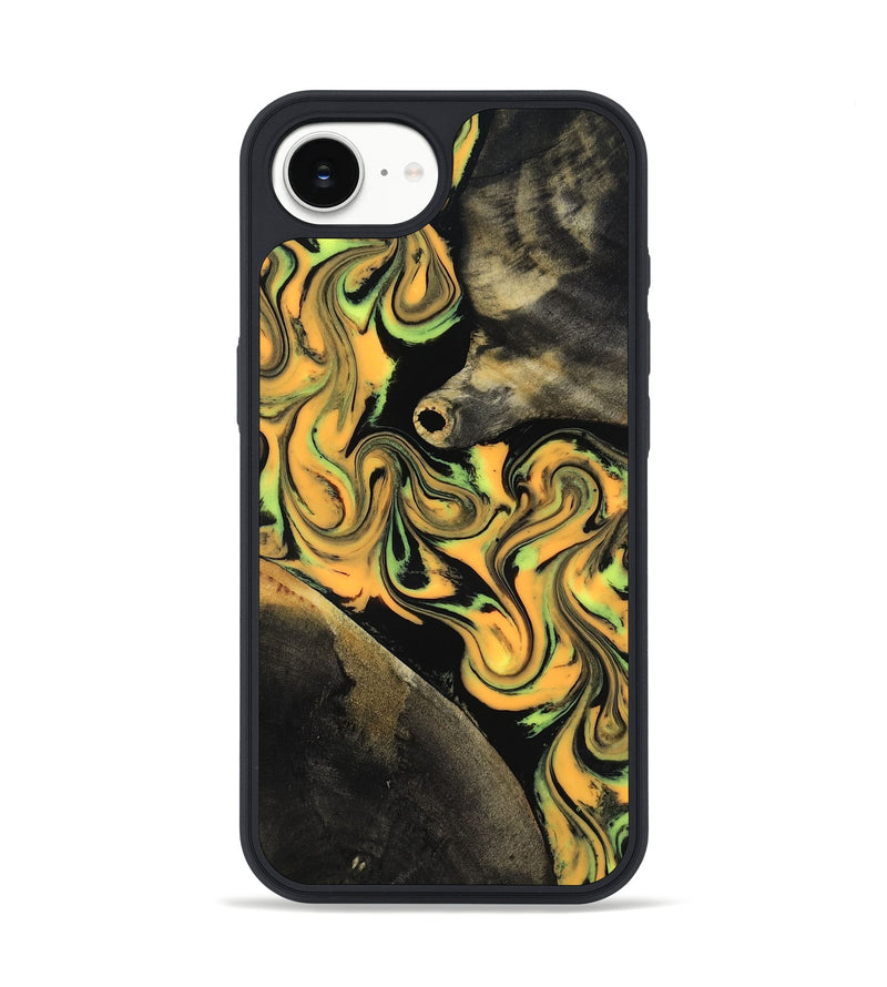 iPhone 17e Wood Phone Case - Ruthann (Neon, 818509)