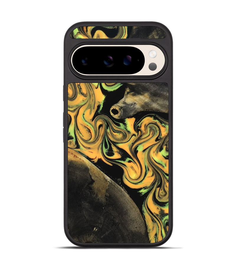 Pixel 10 Pro Wood Phone Case - Ruthann (Neon, 818509)