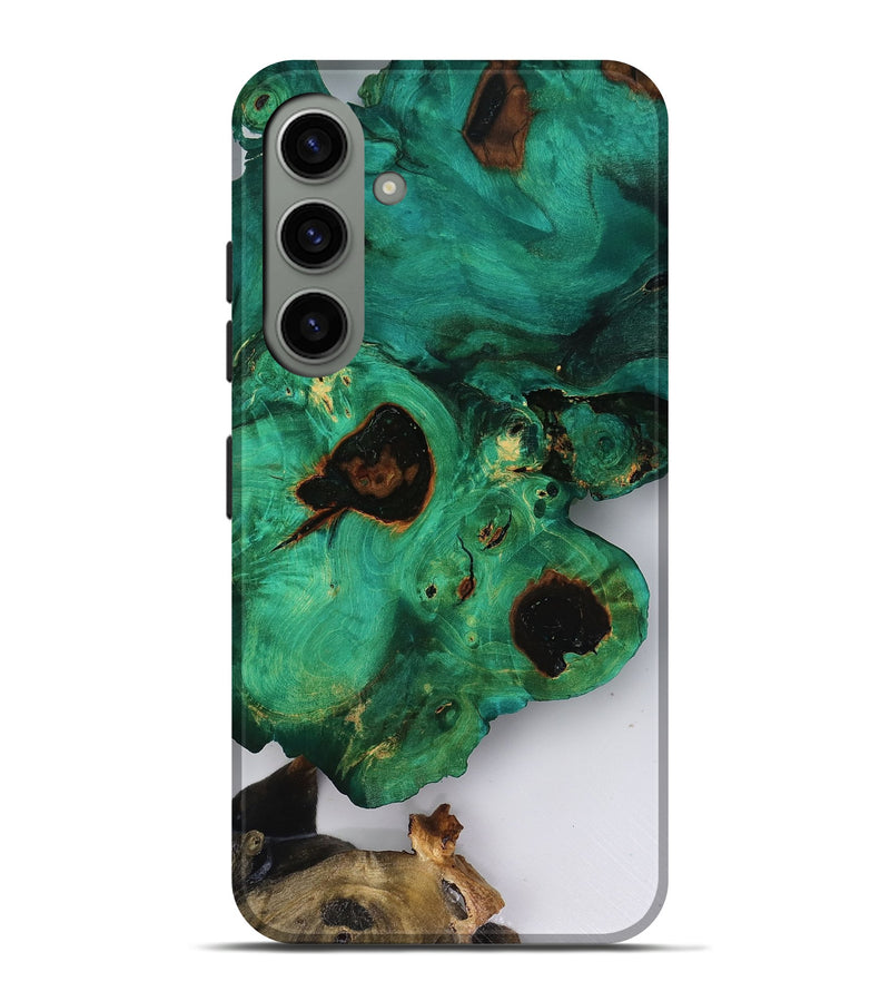 Galaxy S24 Plus Wood Live Edge Phone Case - Adelina (Clear, 818519)