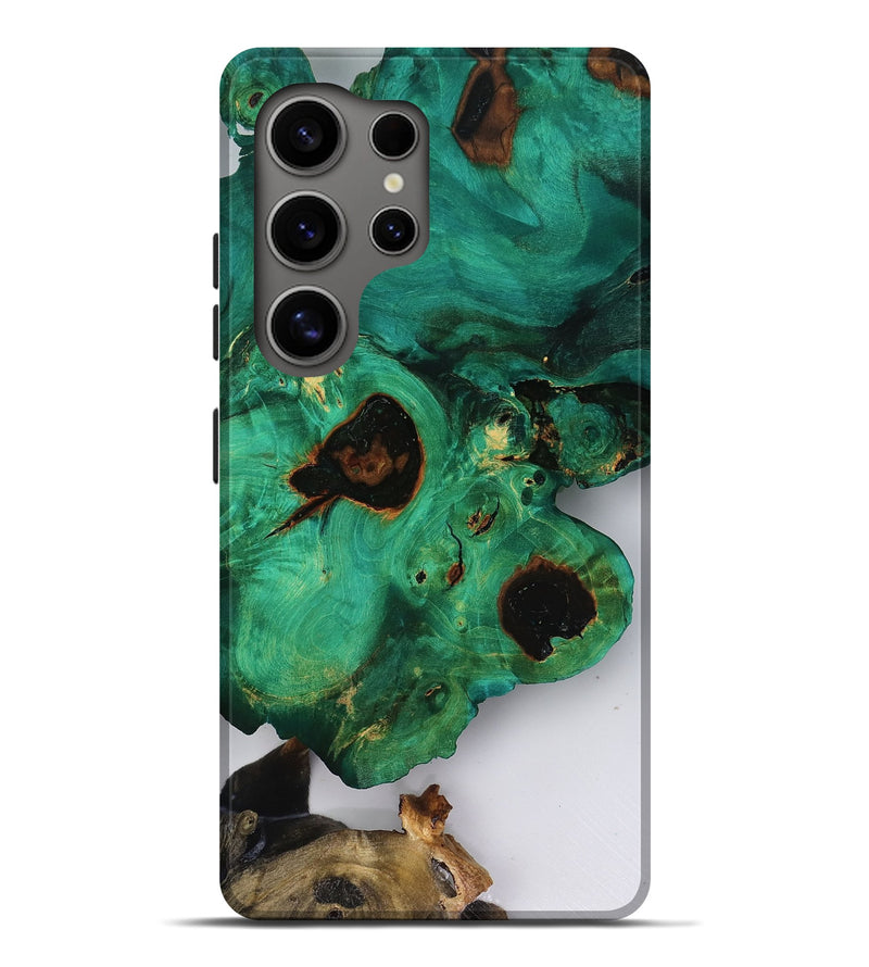 Galaxy S25 Ultra Wood Live Edge Phone Case - Adelina (Clear, 818519)