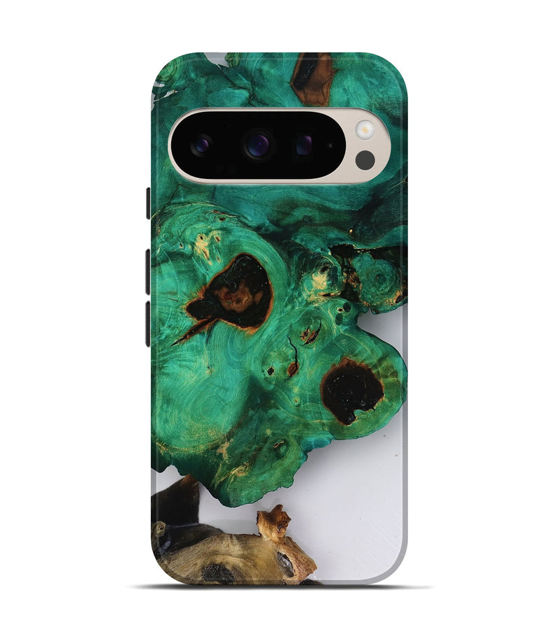 Pixel 10 Pro Wood Live Edge Phone Case - Adelina (Clear, 818519)