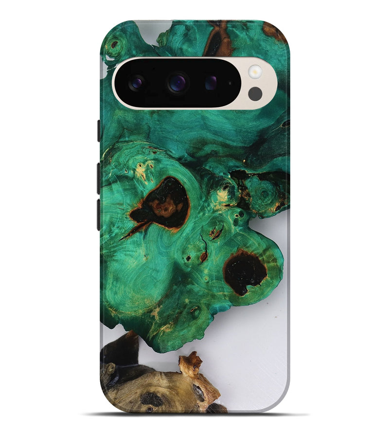 Pixel 9 Pro XL Wood Live Edge Phone Case - Adelina (Clear, 818519)