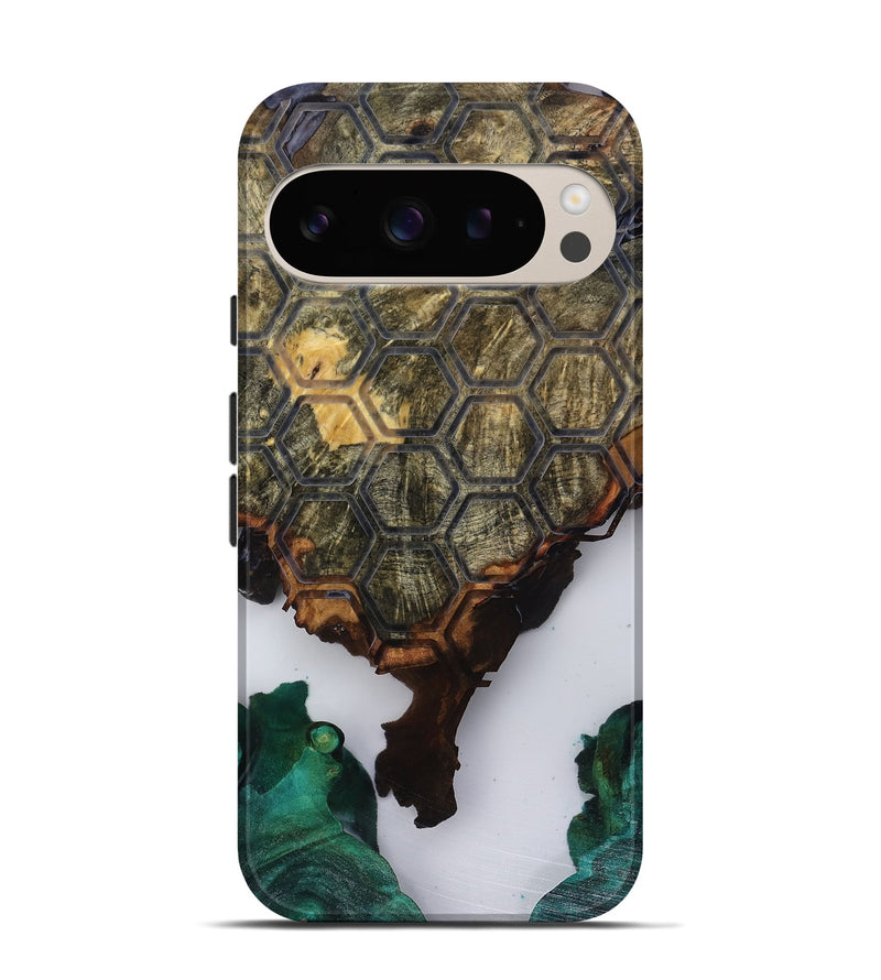 Pixel 9 Pro Wood Live Edge Phone Case - Estella (Pattern, 818520)