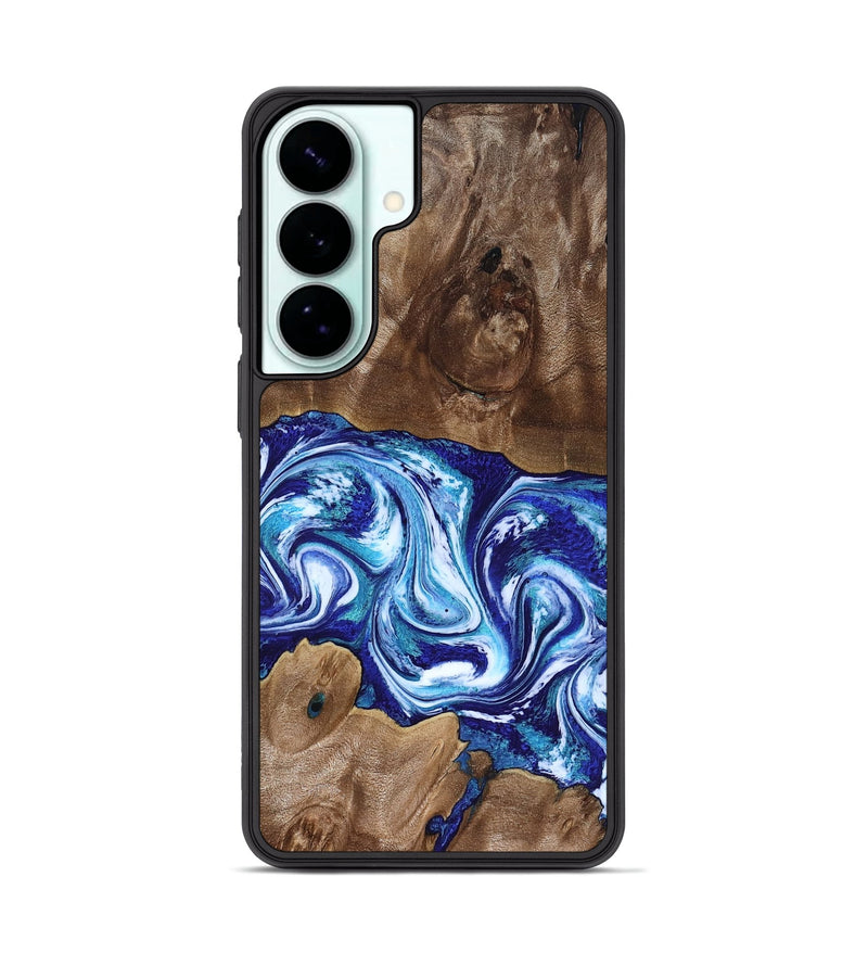 Galaxy S26 Plus Wood Phone Case - Liddie (Blue, 818531)