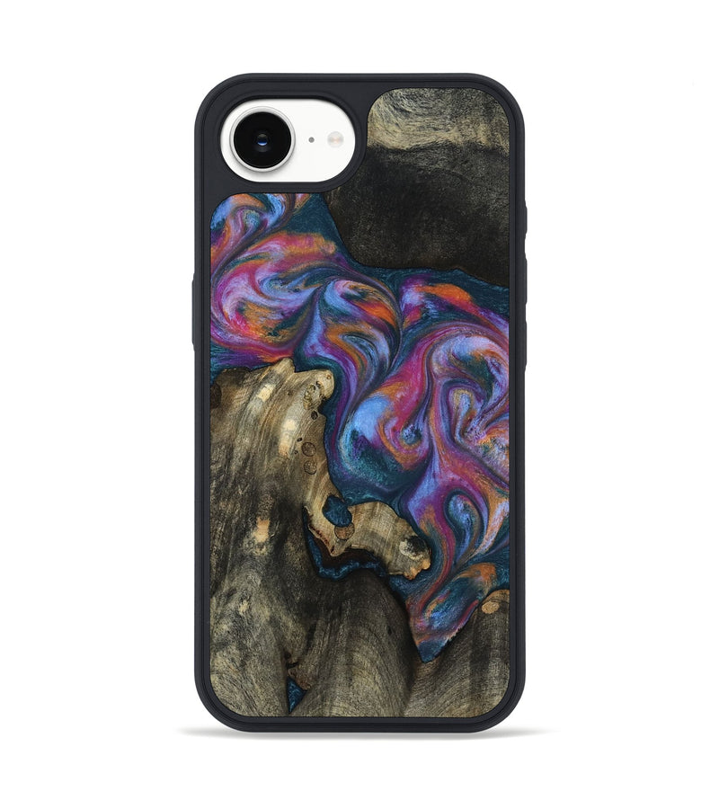 iPhone 17e Wood Phone Case - Shannon (Blue, 818537)