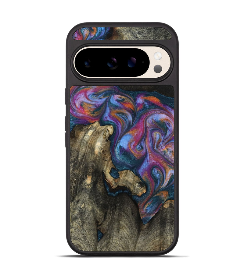 Pixel 10 Pro Wood Phone Case - Shannon (Blue, 818537)
