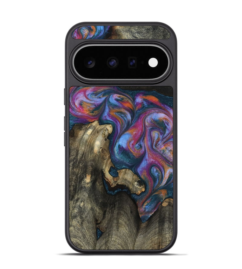 Pixel 11 Pro Wood Phone Case - Shannon (Blue, 818537)