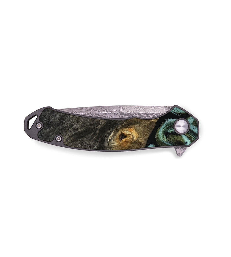 EDC Wood Pocket Knife - Lissie (Green, 818542)