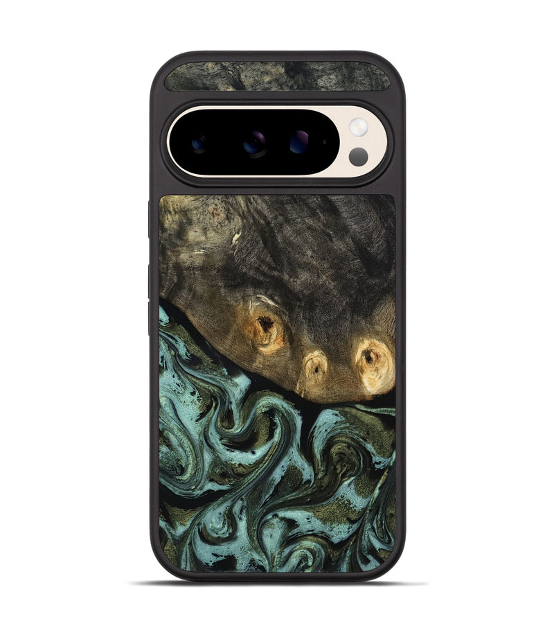 Pixel 10 Pro Wood Phone Case - Lissie (Green, 818542)