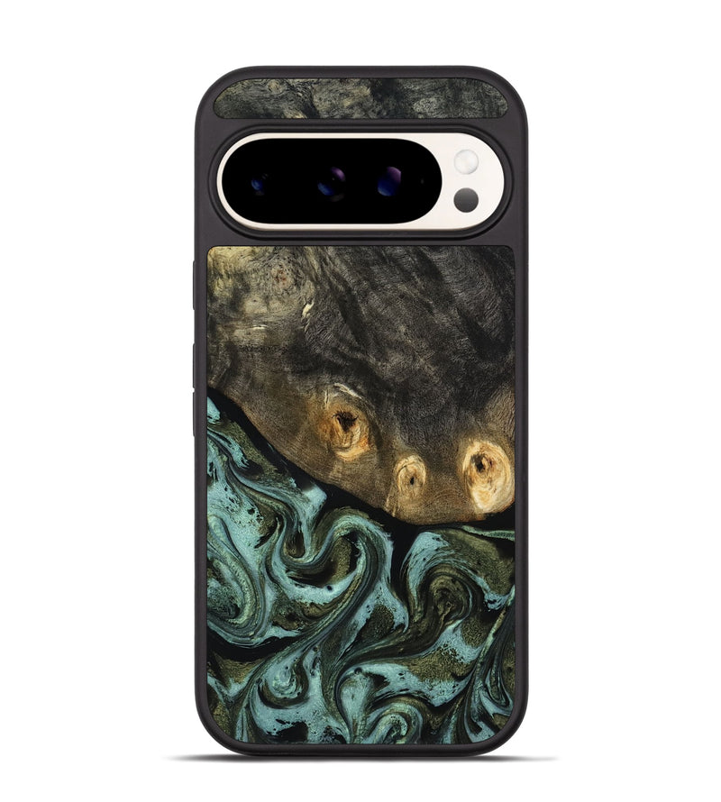 Pixel 9 Wood Phone Case - Lissie (Green, 818542)