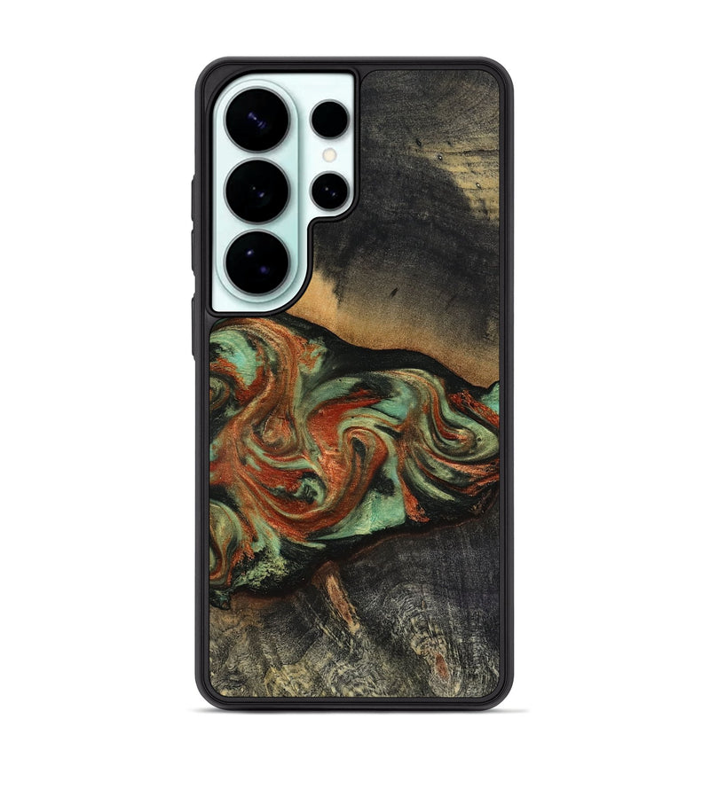 Galaxy S26 Ultra Wood Phone Case - Carolee (Green, 818546)