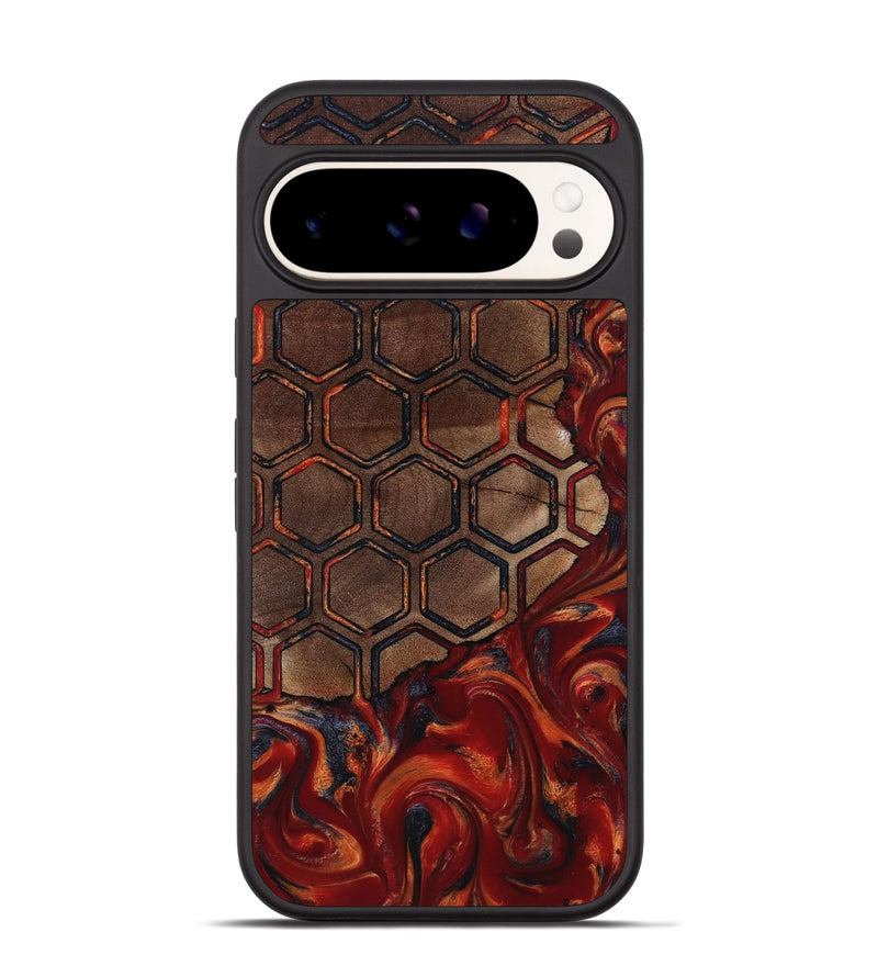Pixel 9 Wood Phone Case - Edwin (Pattern, 818561)