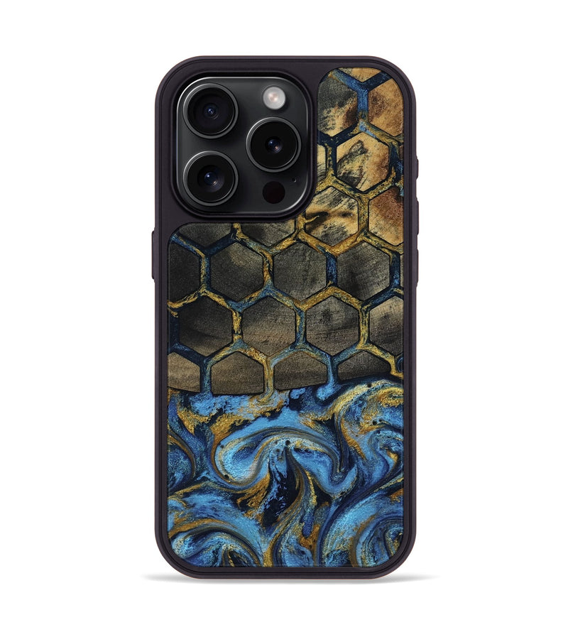 iPhone 15 Pro Wood Phone Case - Elton (Pattern, 818564)