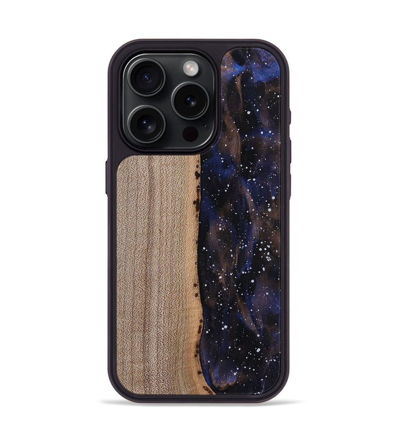 iPhone 15 Pro Wood Phone Case - Sherrie (Cosmos, 818585)