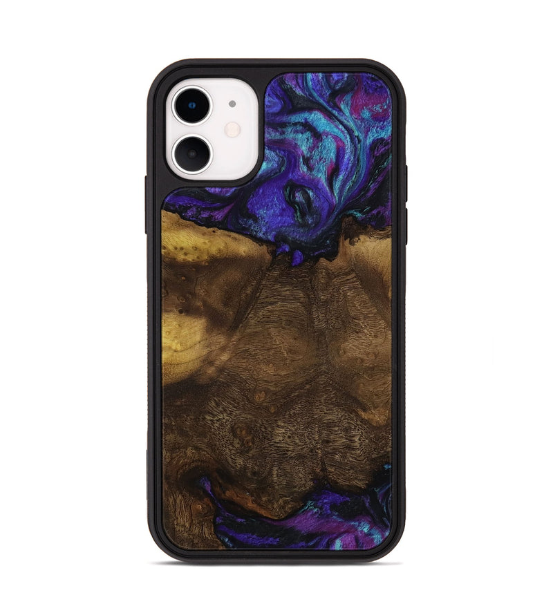 iPhone 11 Wood Phone Case - Roswell (Purple, 818597)