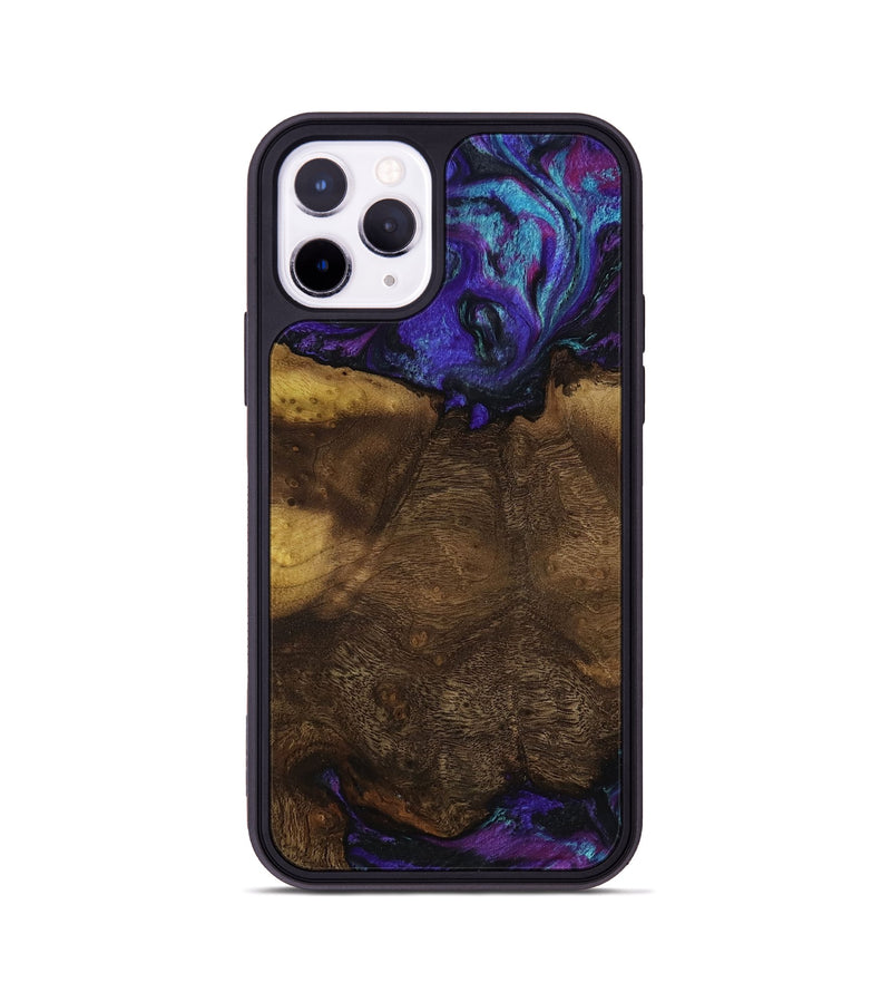 iPhone 11 Pro Wood Phone Case - Roswell (Purple, 818597)