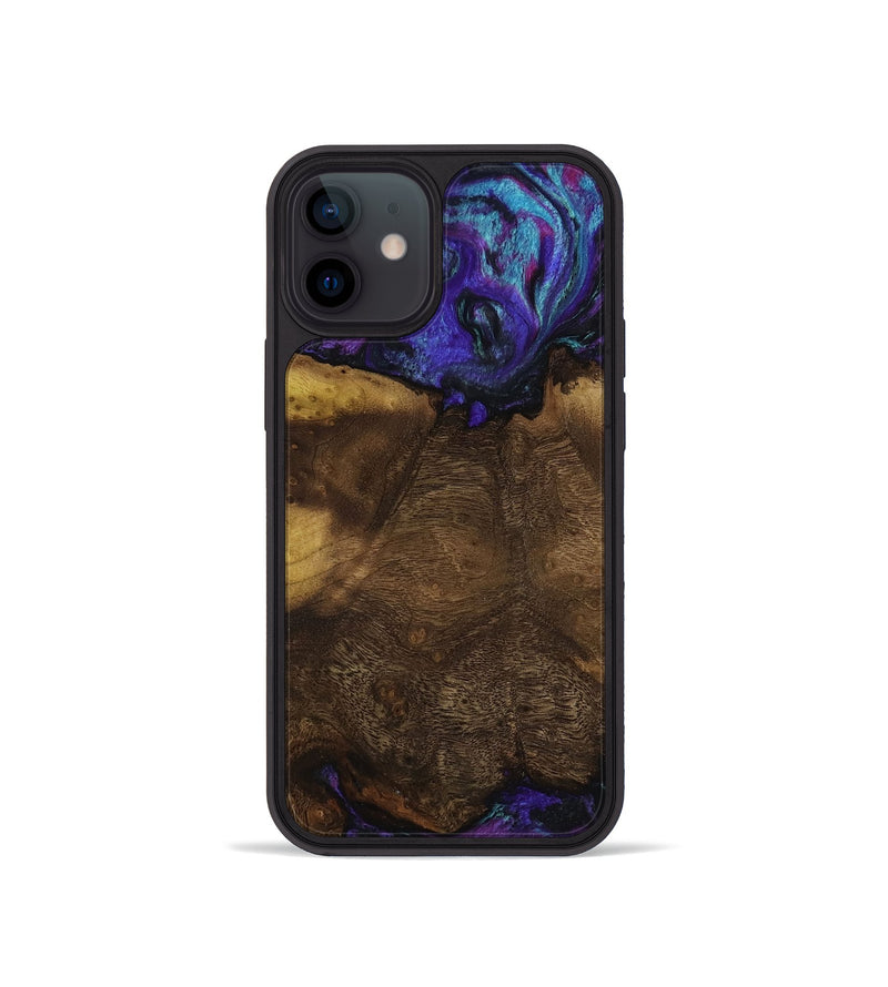 iPhone 12 mini Wood Phone Case - Roswell (Purple, 818597)