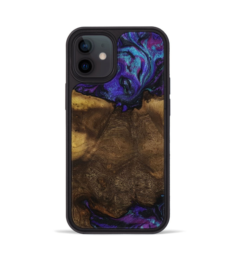 iPhone 12 Wood Phone Case - Roswell (Purple, 818597)