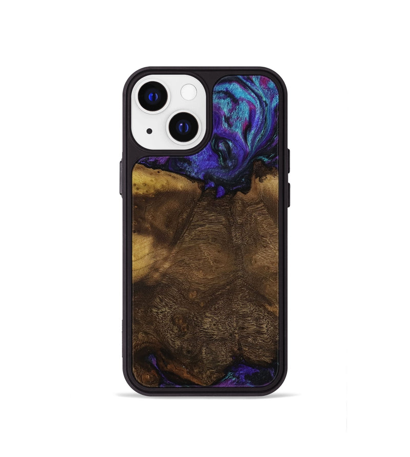 iPhone 13 mini Wood Phone Case - Roswell (Purple, 818597)