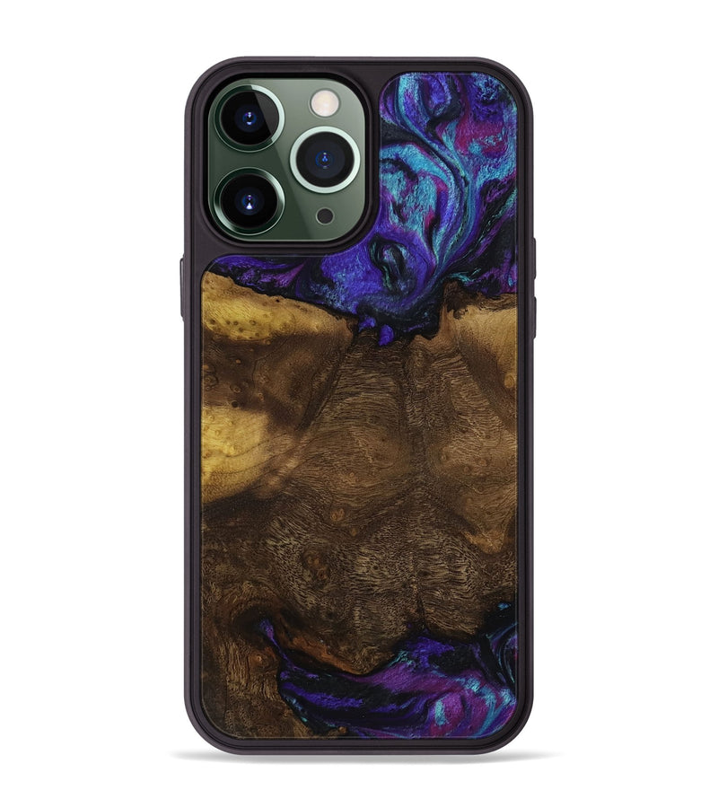 iPhone 13 Pro Max Wood Phone Case - Roswell (Purple, 818597)