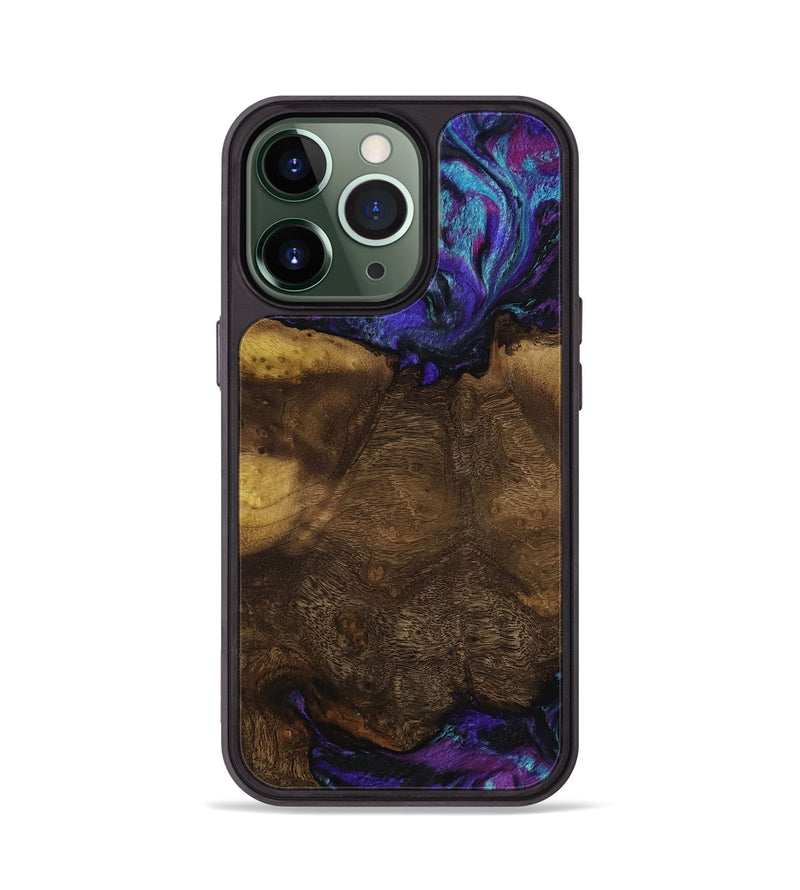 iPhone 13 Pro Wood Phone Case - Roswell (Purple, 818597)