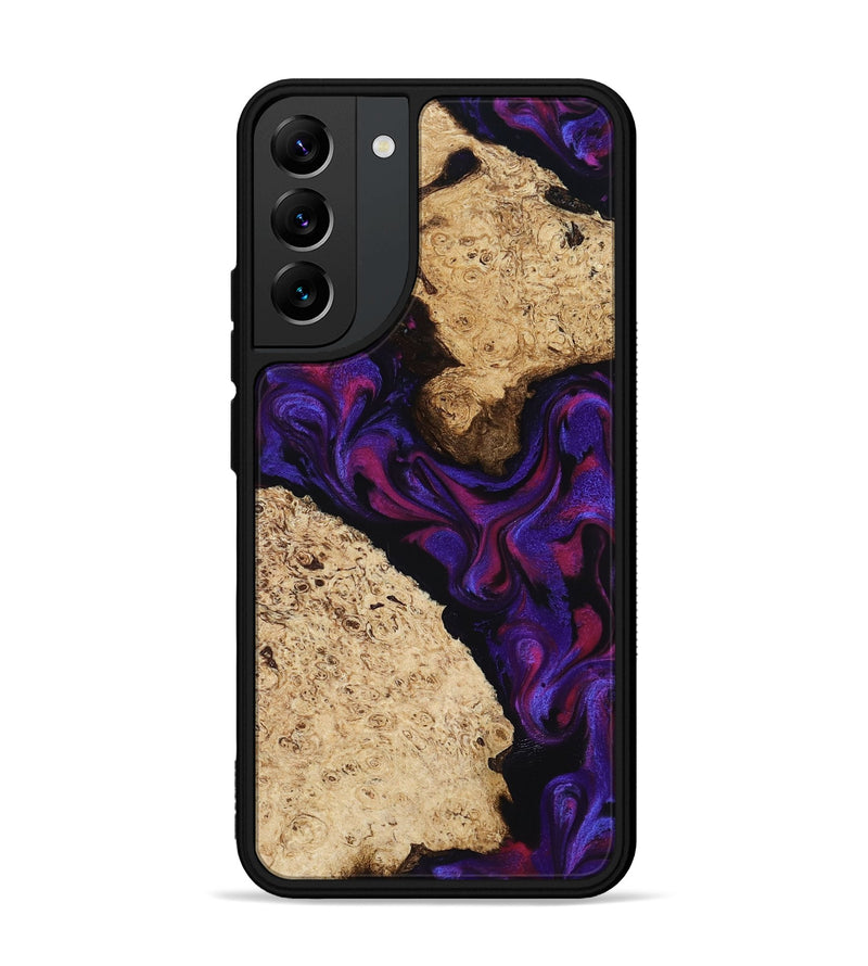 Galaxy S22 Plus Wood Phone Case - Gia (Purple, 818598)