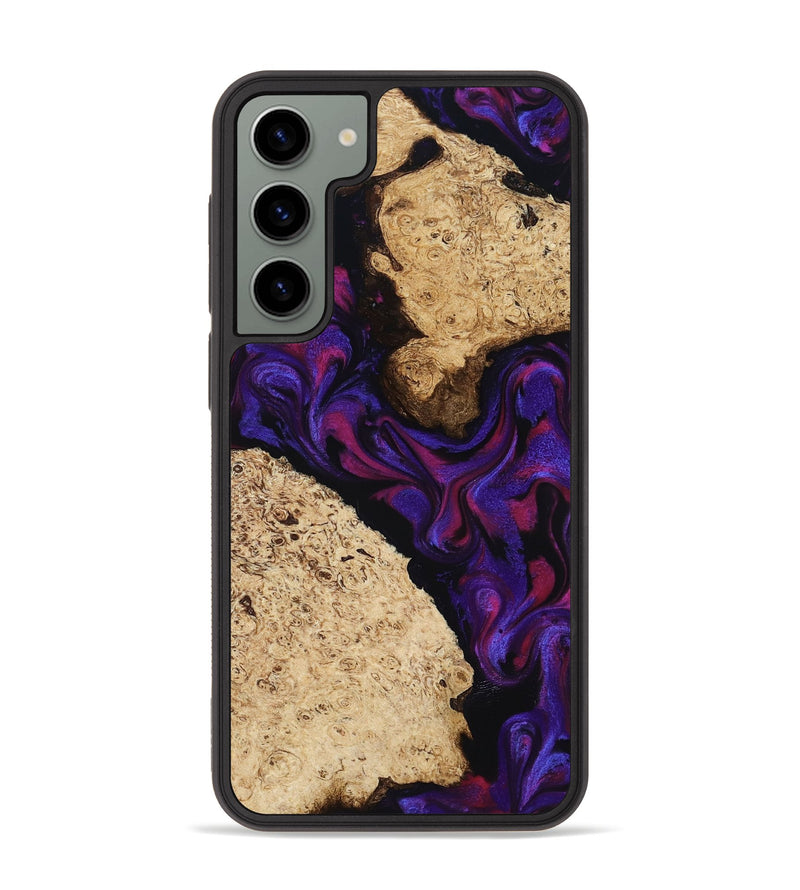Galaxy S23 Plus Wood Phone Case - Gia (Purple, 818598)