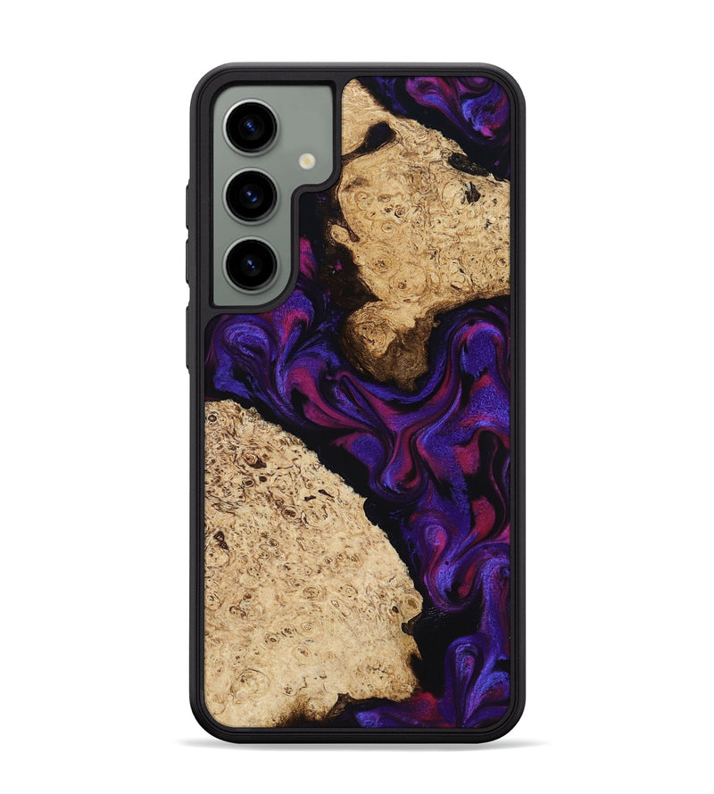 Galaxy S24 Plus Wood Phone Case - Gia (Purple, 818598)