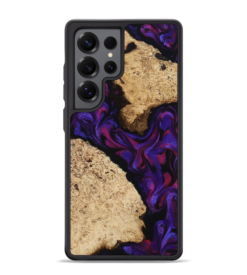 Galaxy S25 Ultra Wood Phone Case - Gia (Purple, 818598)