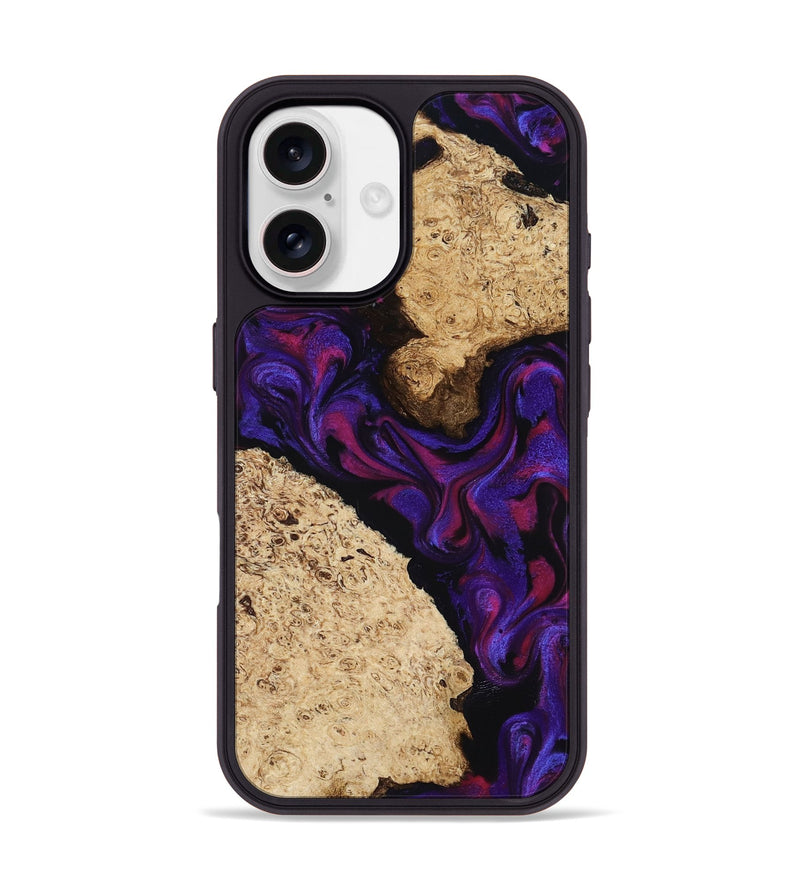 iPhone 17 Wood Phone Case - Gia (Purple, 818598)