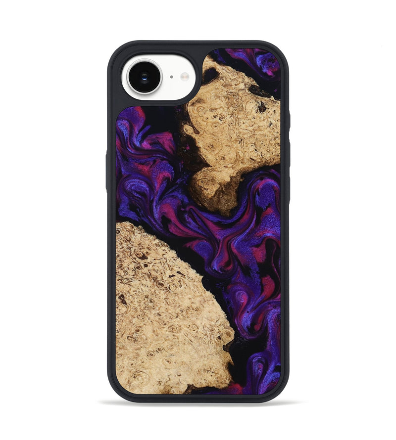 iPhone 17e Wood Phone Case - Gia (Purple, 818598)